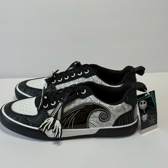 The Nightmare Before Christmas Jack Skeleton Sneakers Men’s Sz 10.5 - Picture 3 of 8